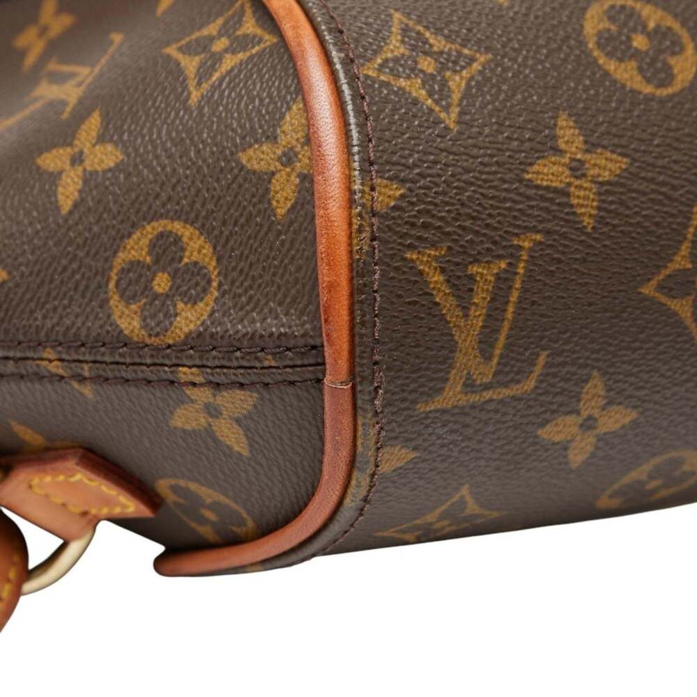 LOUIS VUITTON Authentic Brown Monogram Leather Ellipse Backpack - Picture 7 of 11